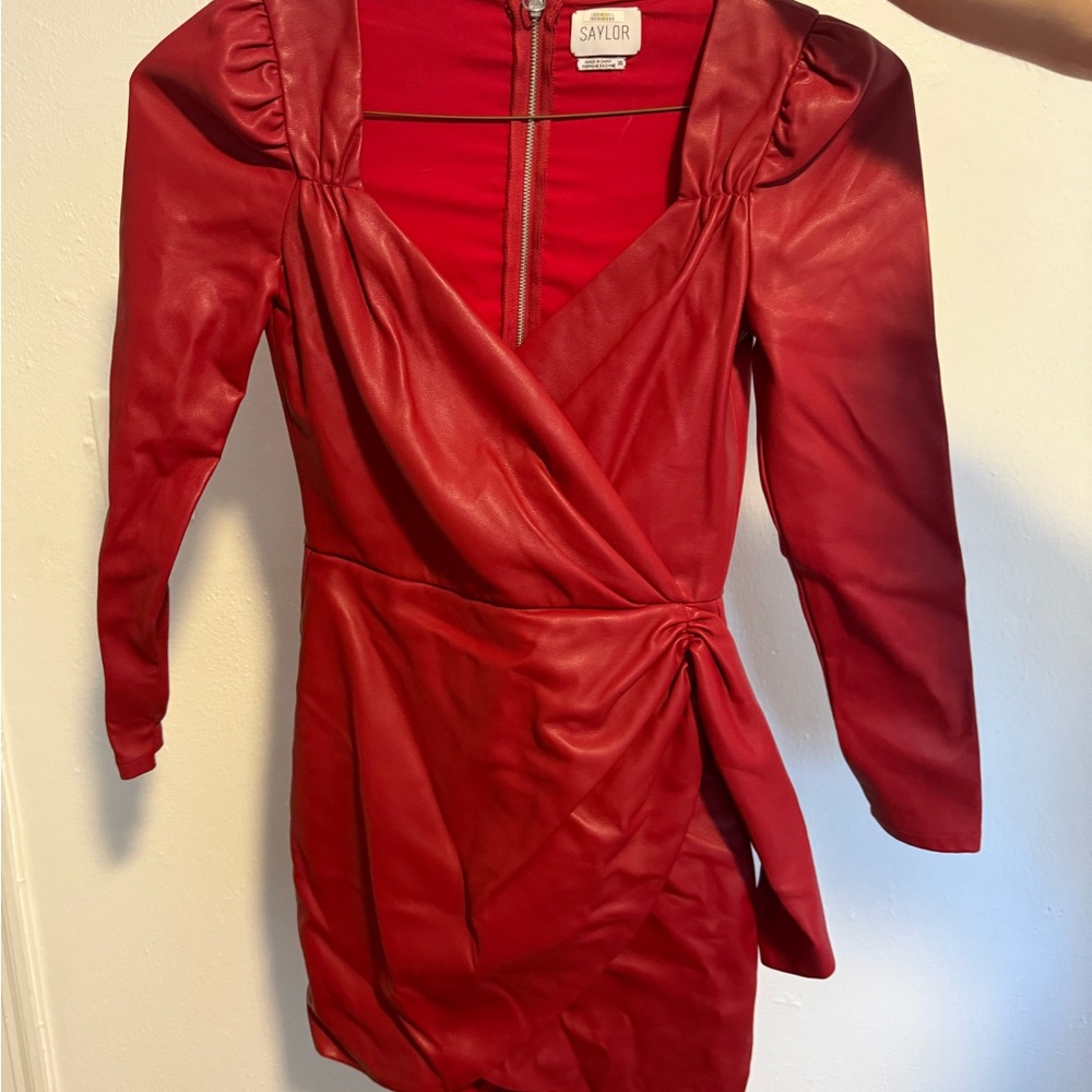 SAYLOR Scarlet Long Sleeve Dress